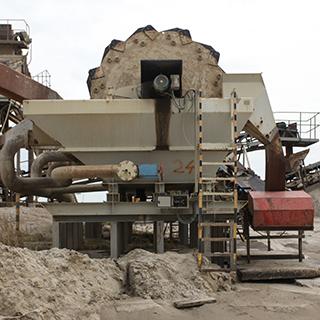 Photo Textures of  Gravel Mining Machine